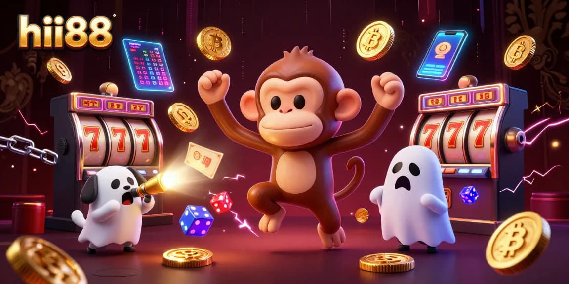 Play the exciting slots at hii88 Casino with engaging characters and dynamic winnings!
