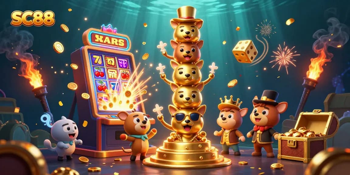 Engage with SC88 as you explore vibrant casino adventures filled with golden jackpots and thrilling animations.
