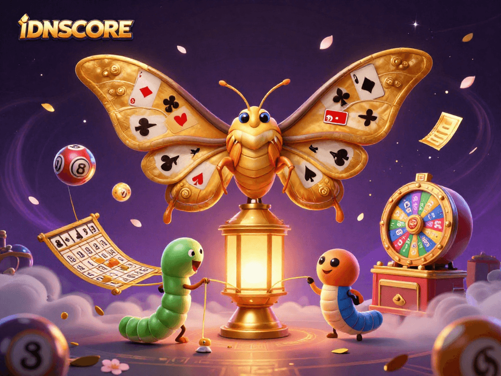 Engage with IDNSCORE's enticing slot loyalty rewards and promotional events in a vibrant casino scene.