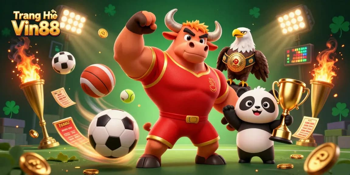 Experience exciting gameplay at Trang Chủ Vin88 with vibrant casino characters and dynamic elements.