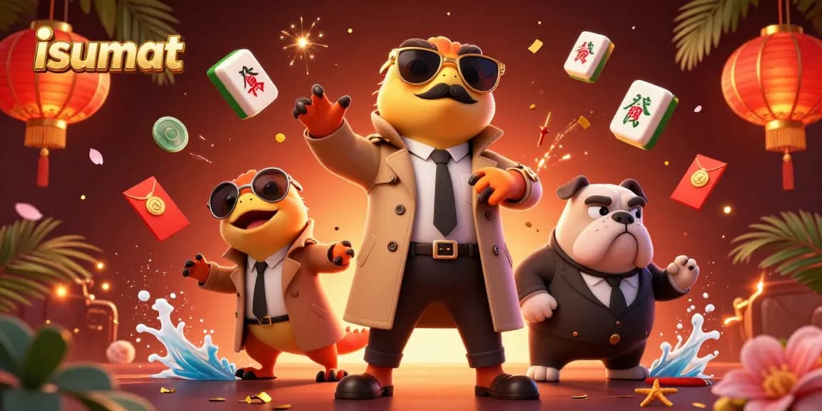 Engage in thrilling gaming action with isumat as raptors and a bulldog bouncer meet at a casino.