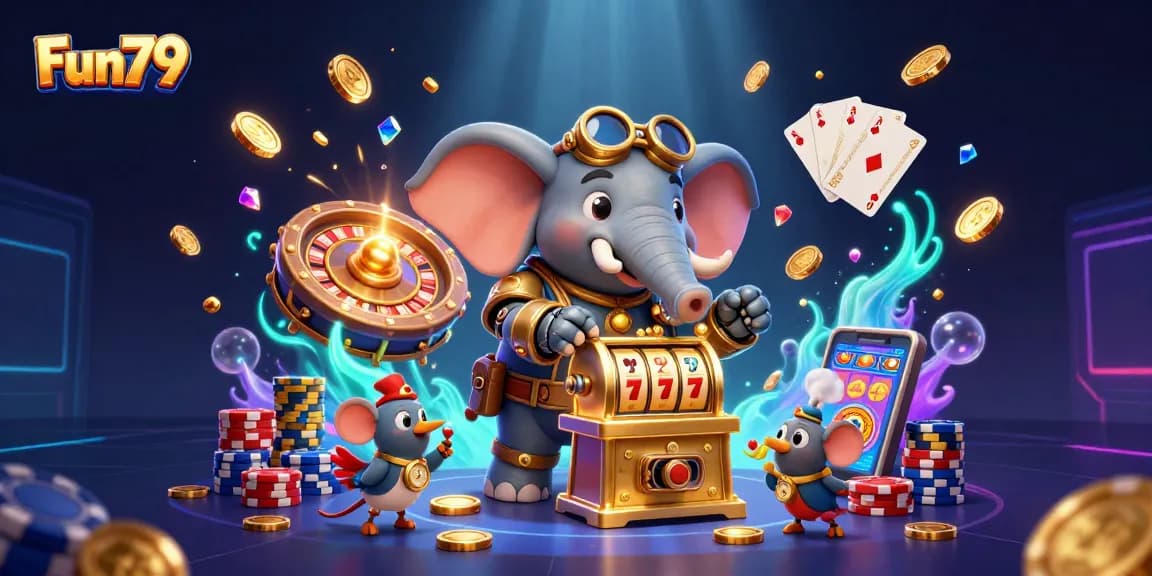 Engage with Fun79 at the captivating steampunk casino adventure featuring thrilling gambling elements.