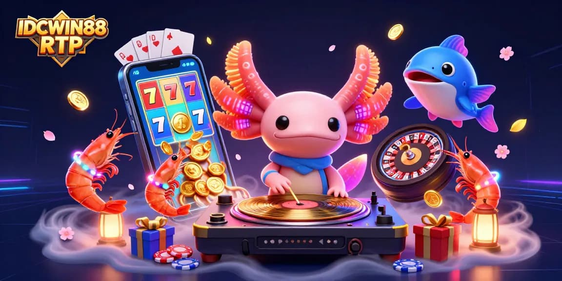 Spin and win at IDCWIN88 RTP with fantasy-themed slot games and vibrant 3D characters.