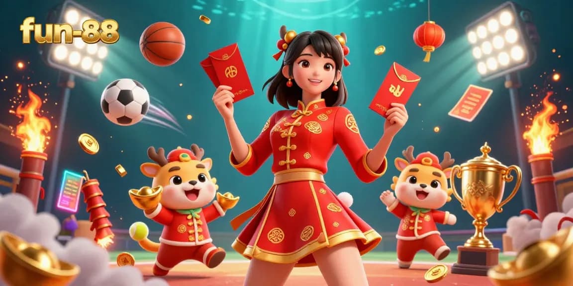 Engage in exciting fun-88 casino games with vibrant visuals and rich rewards as the festive moment unfolds.