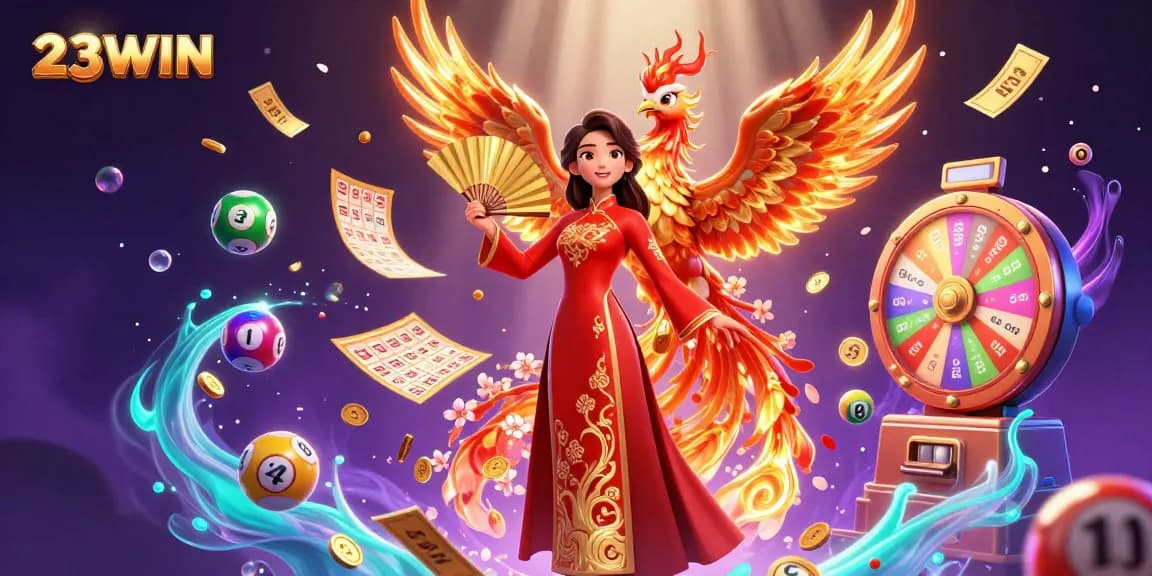 Experience thrilling games at 23WIN with beautiful visuals, golden prizes, and enchanting themes.