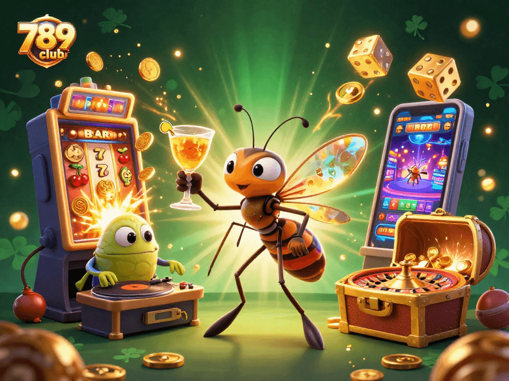 Experience excitement at 789 club with vibrant visuals showcasing dynamic casino gaming elements.