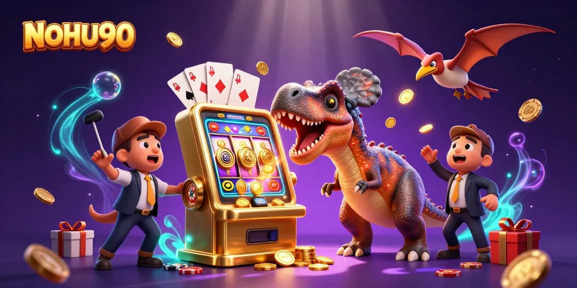 Experience thrilling jackpots at NOHU90 with vibrant 3D casino action, featuring dynamic animations and exciting visuals.