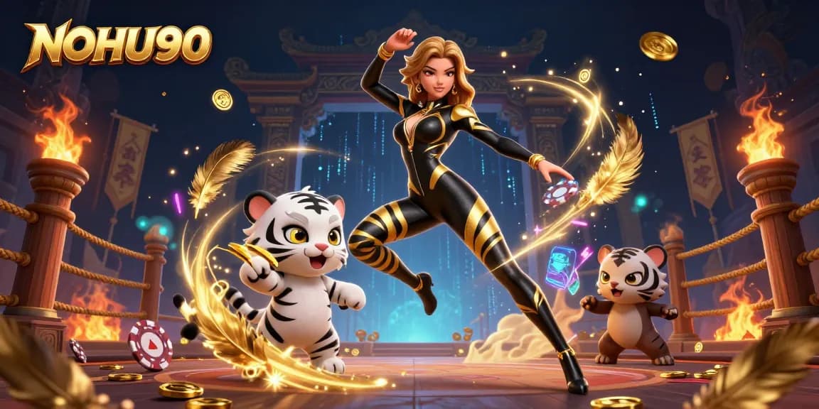 Watch the stunning 3D characters in NOHU90's exhilarating jackpot game experience come alive!
