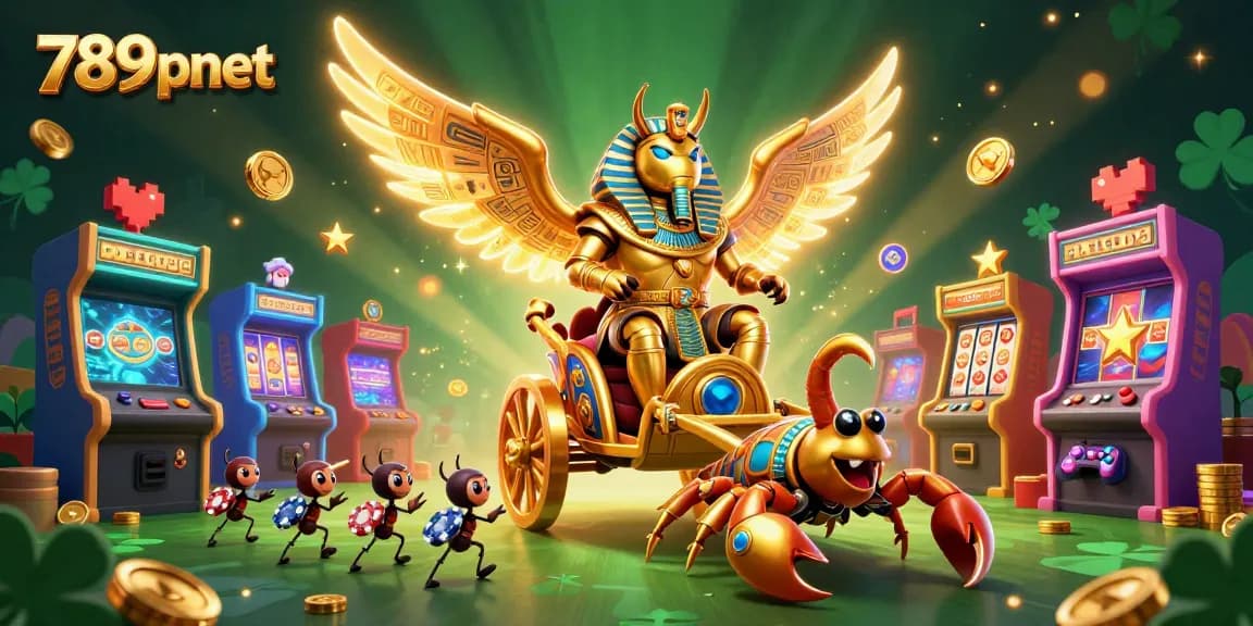Win big with 789pnet at an exciting casino, featuring vibrant 3D characters and interactive games.