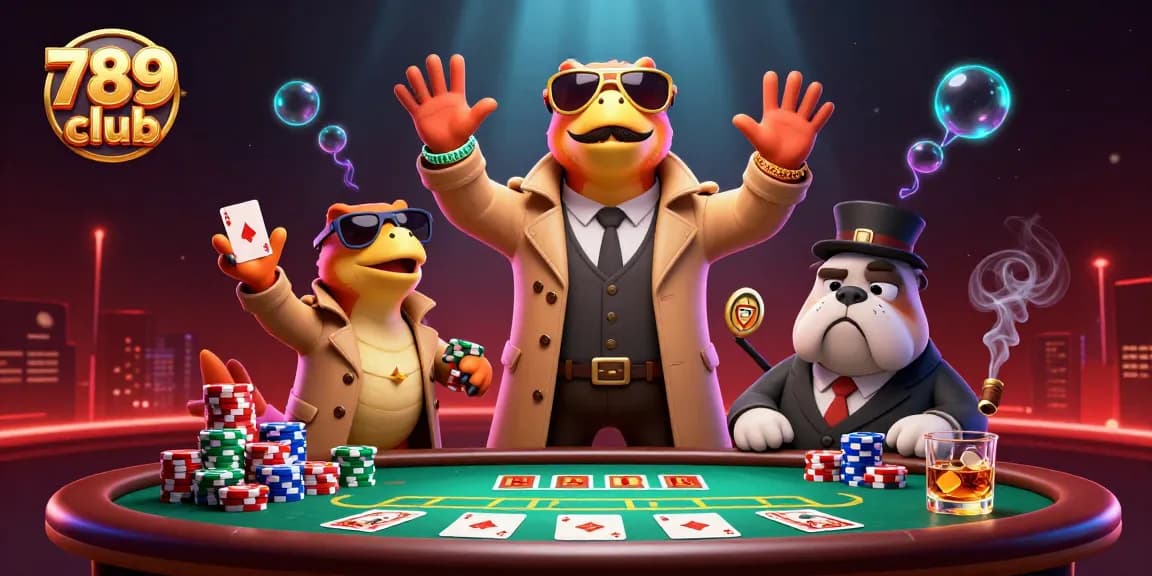 Raptor trong áo choàng vào sòng bạc VIP 789 club với phong cách thú vị