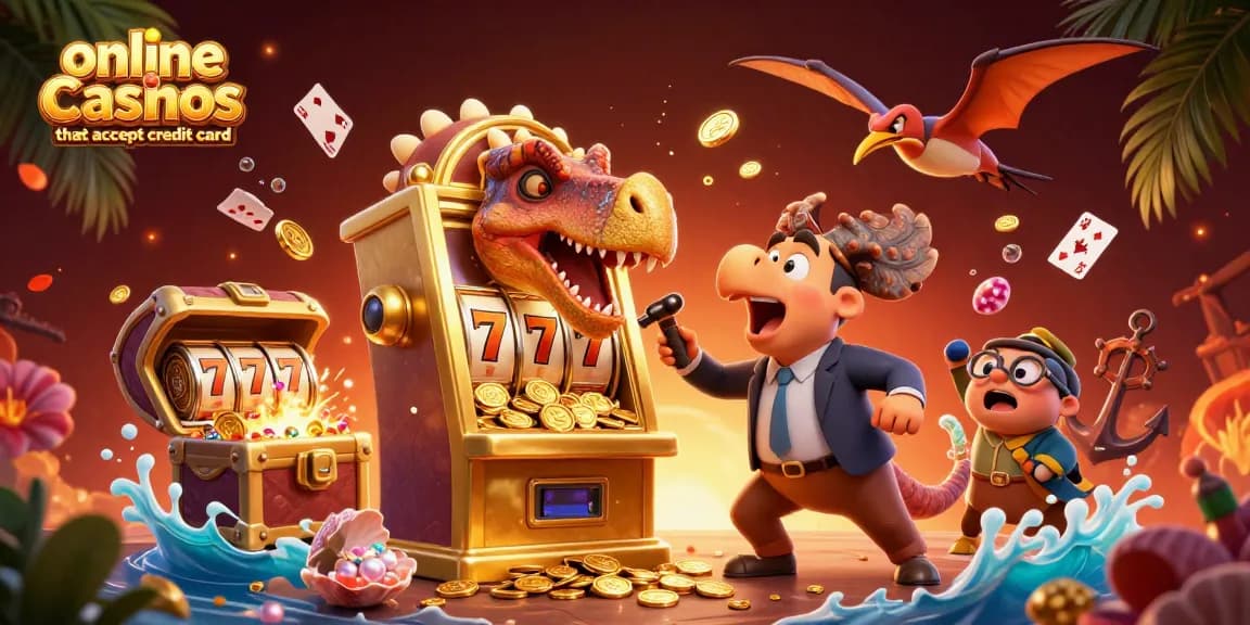 Experience online casinos that accept credit card with exciting jackpots and vibrant gaming elements.