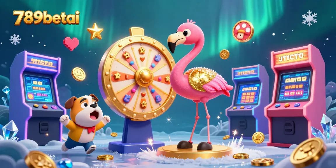 Engage with 789betai's thrilling casino experience, featuring vibrant characters and dynamic gaming effects.