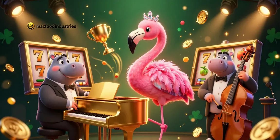 Engage with thrilling slot games at mazfoodindustries, vibrant characters, and dynamic action.