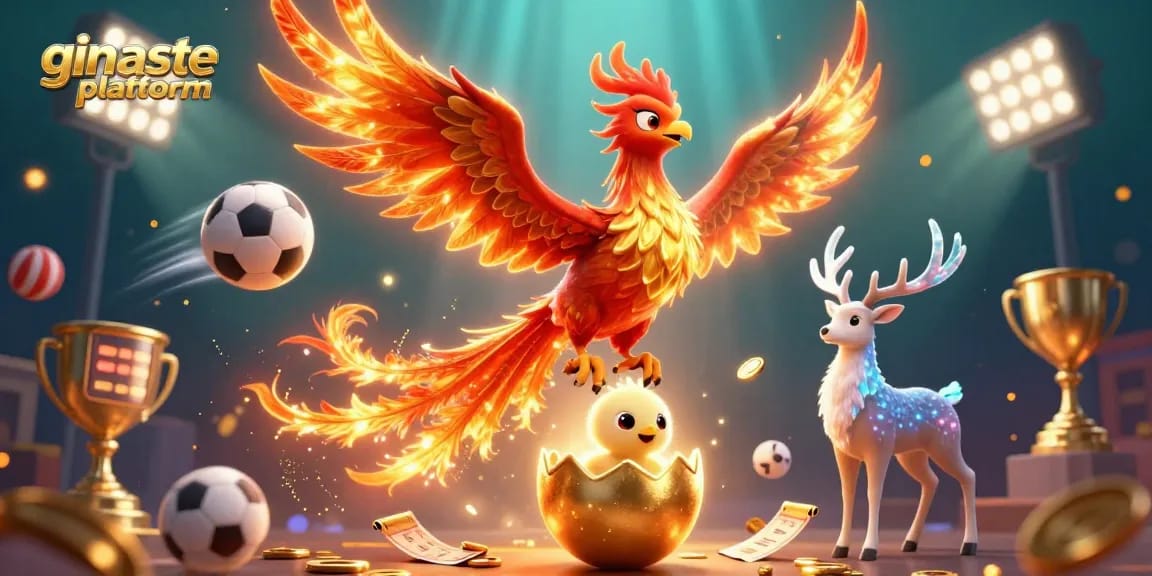 Experience thrilling action on the ginaste platform with vibrant 3D characters and dynamic sports elements.