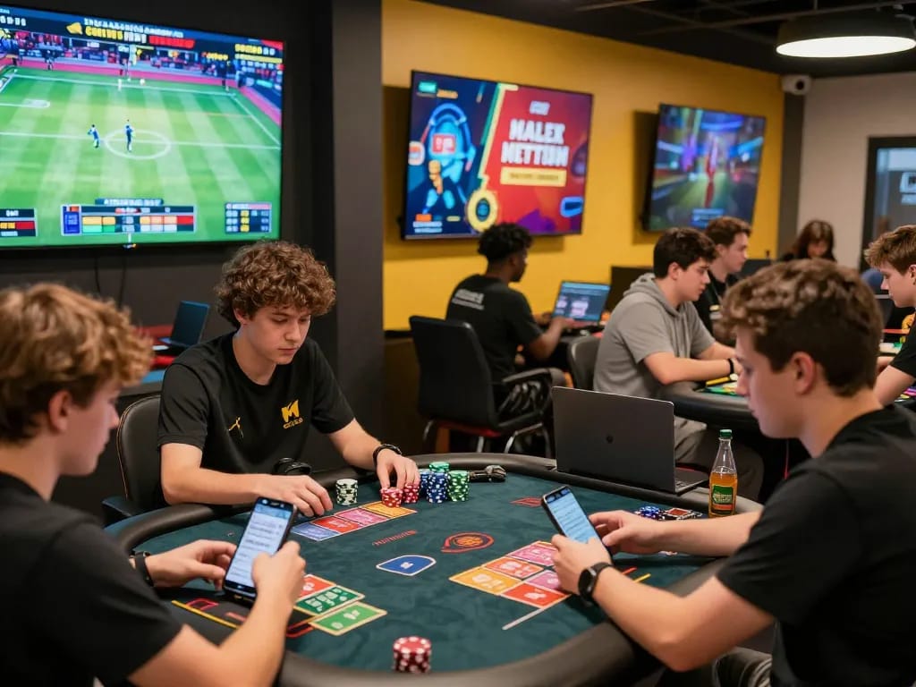 Players enjoying gaming and betting experiences at KO66 online platform.