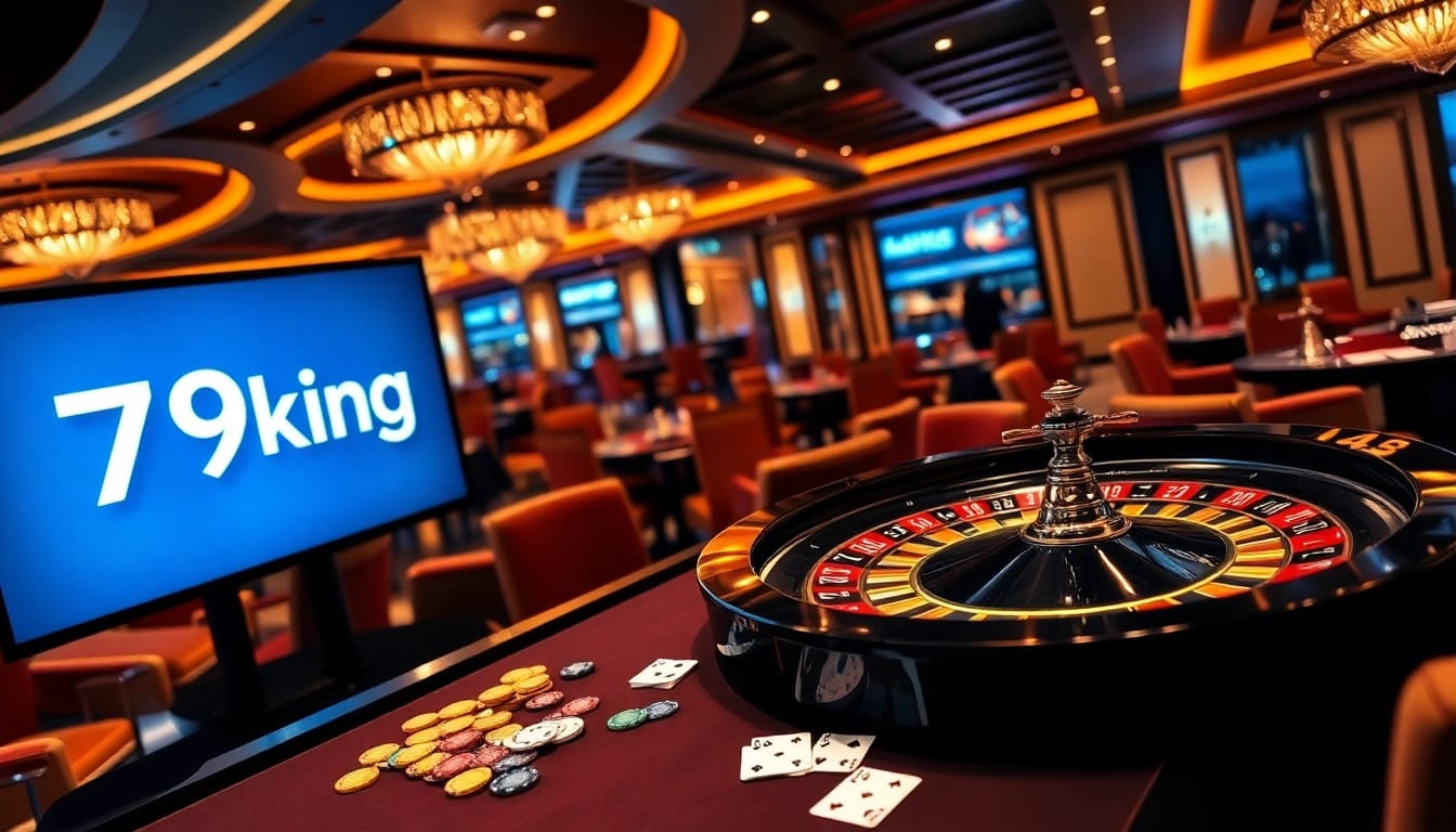Experience the thrill of winning at 79king with high-stakes poker and roulette tables.