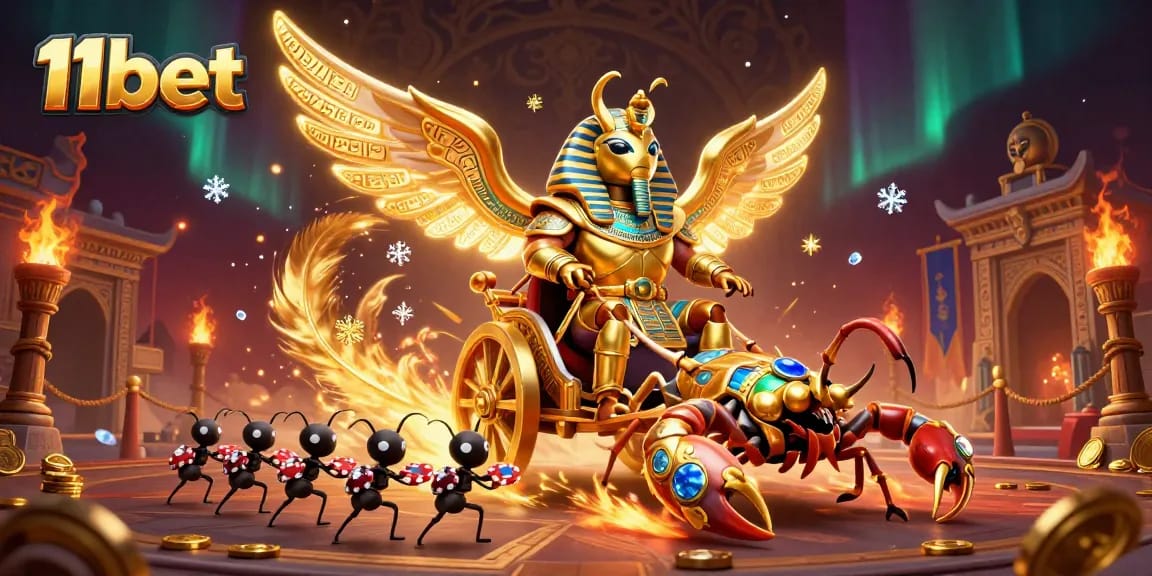 Bettors immerse in the vibrant 11bet casino scene with epic characters and riches.