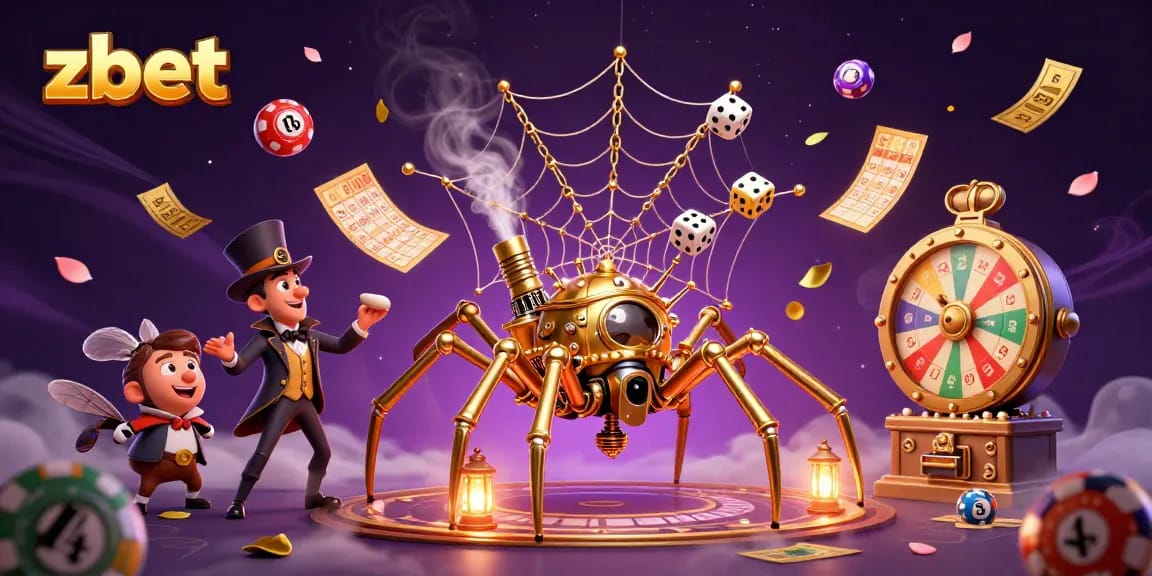Experience zbet's thrilling atmosphere with steampunk elements and dynamic gambling visuals.