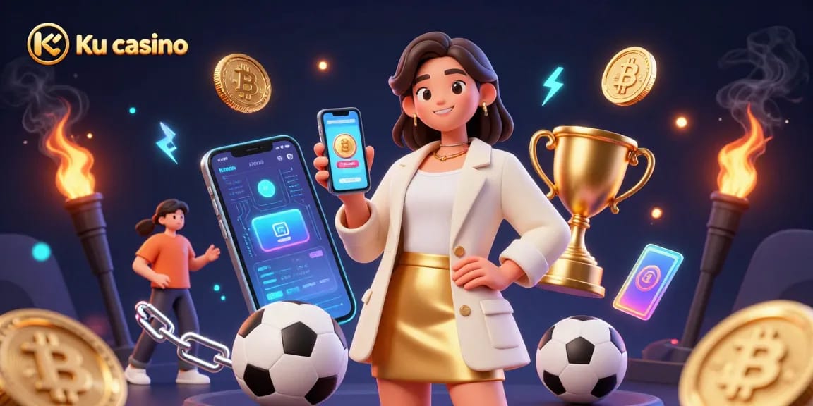 Win big at Ku casino with sports betting excitement and vibrant digital elements