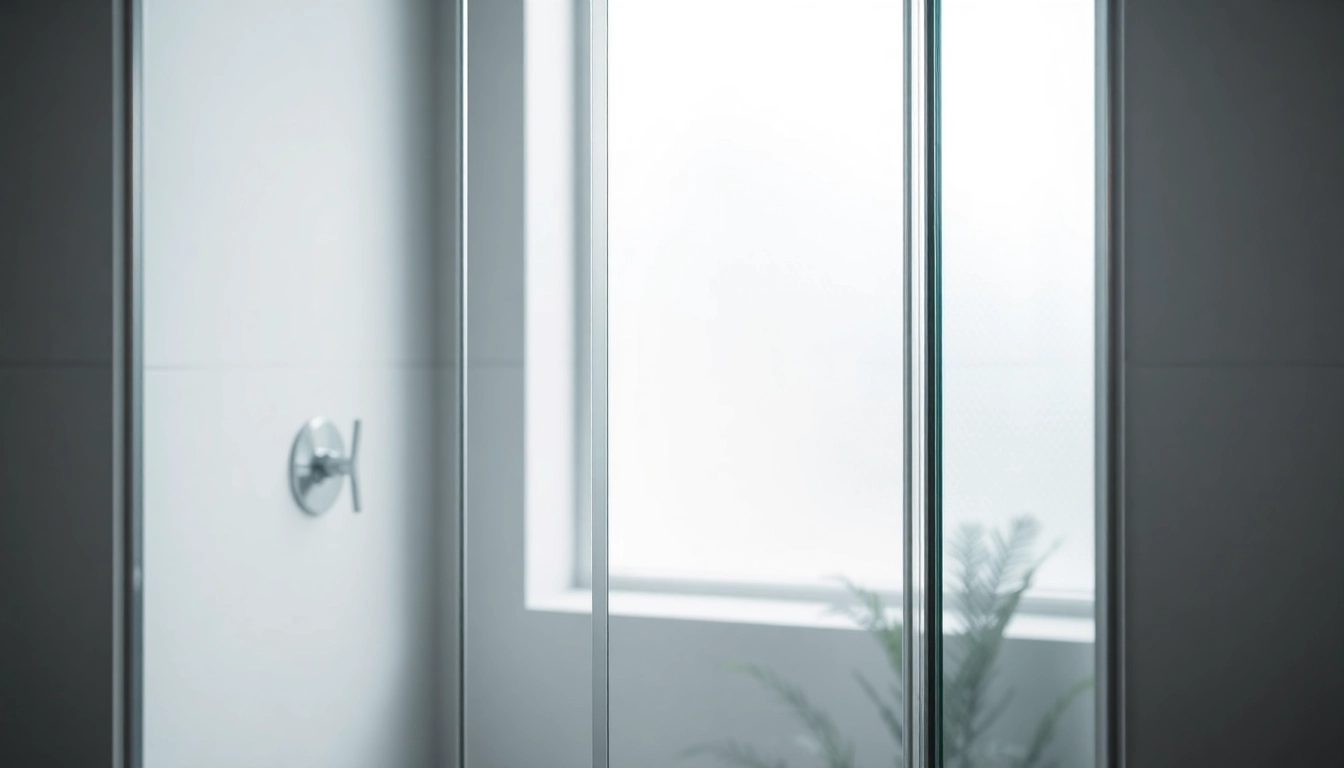 View of a corner shower screen frameless enhancing a modern bathroom with sleek design features.