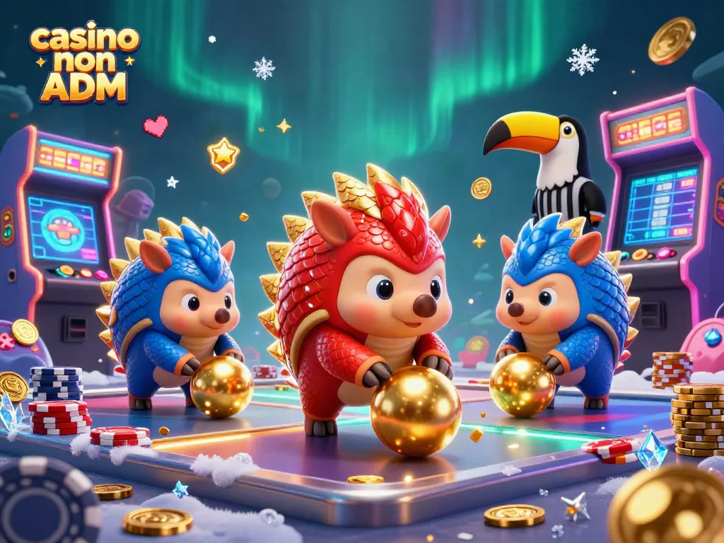 Gioca nei migliori casino non ADM mentre i pangolini animati competono in un vivace ambiente di gioco.