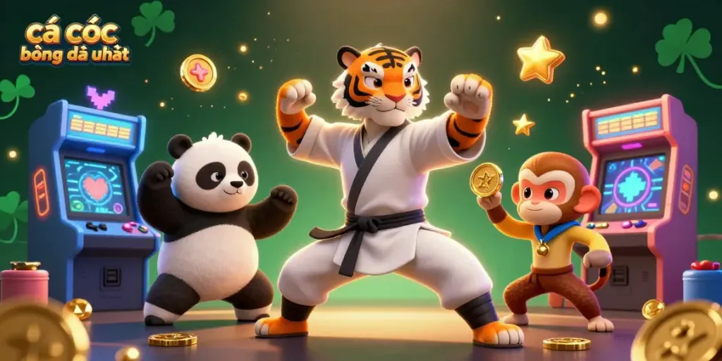 Cá cược bóng đá uy tín mang lại trải nghiệm cược thể thao đặc sắc với các nhân vật dễ thương trong bối cảnh năng động