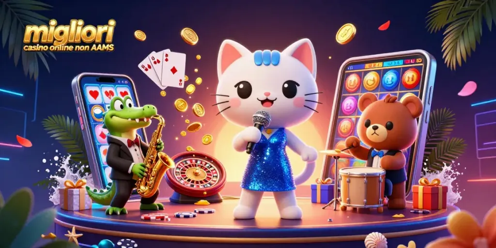 I migliori casino online non AAMS: esperienze di gioco vibranti e premi luccicanti nel mondo dei giochi