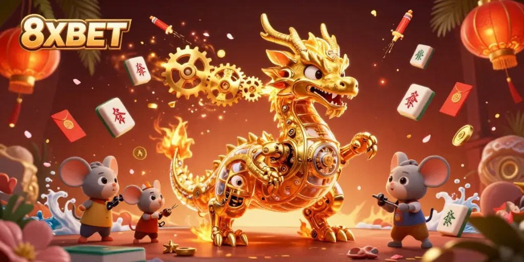 Experience thrilling gaming adventures at 8XBET with immersive dragon features and casino elements.
