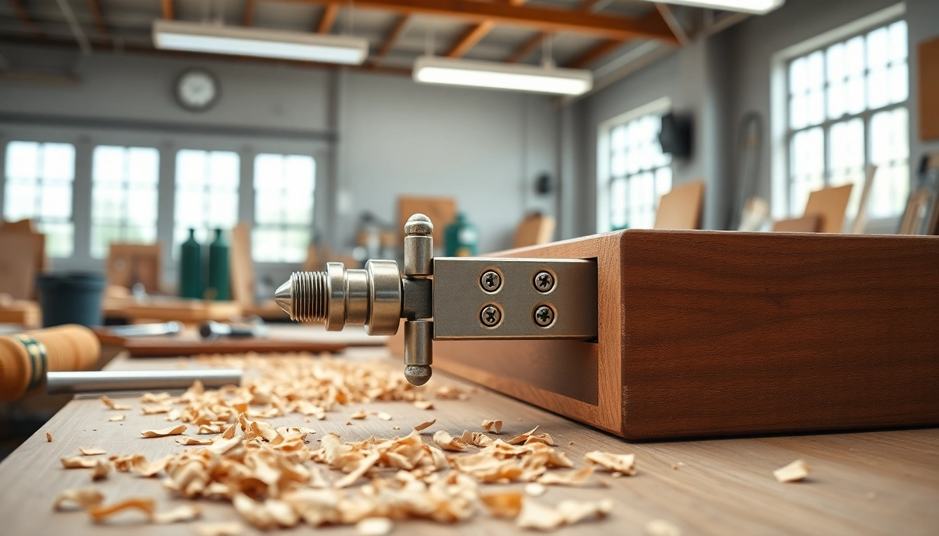 Transforming designs with quality furniture hardware supplier components in a bright workshop.