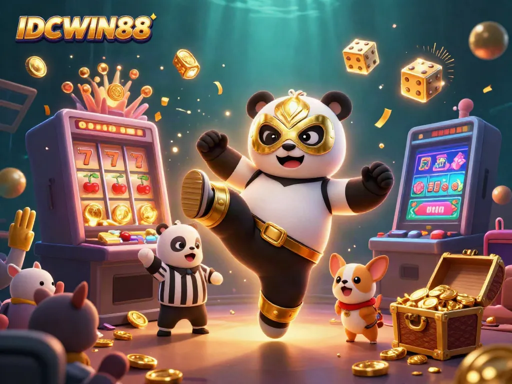 Experience thrilling jackpots at IDCWIN88 with vibrant game visuals and exciting action!