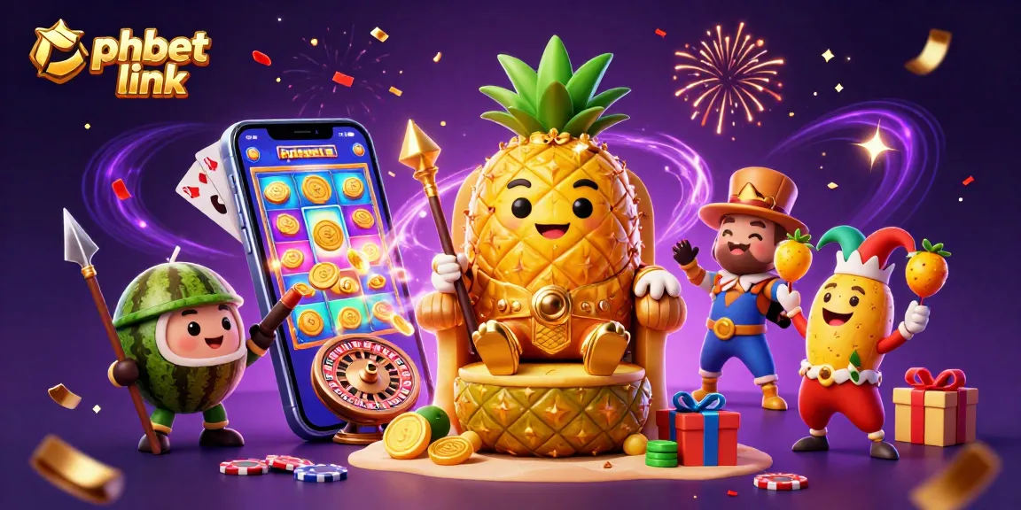 Experience phbet link with engaging 3D illustrations of thrilling games and vibrant casino elements.