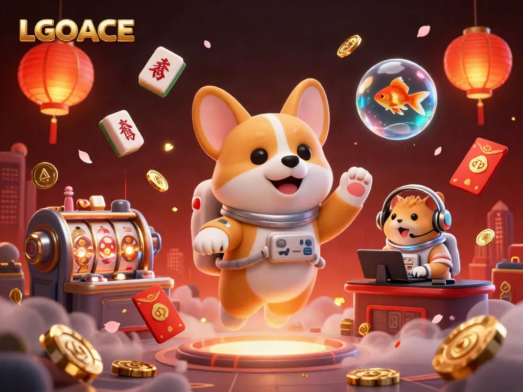 LGOACE provides an engaging online casino experience with fun characters and colorful gaming elements