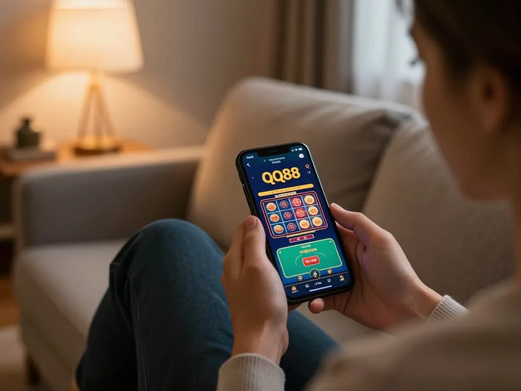 Engaging with qq88 mobile casino app for an immersive online gaming experience.