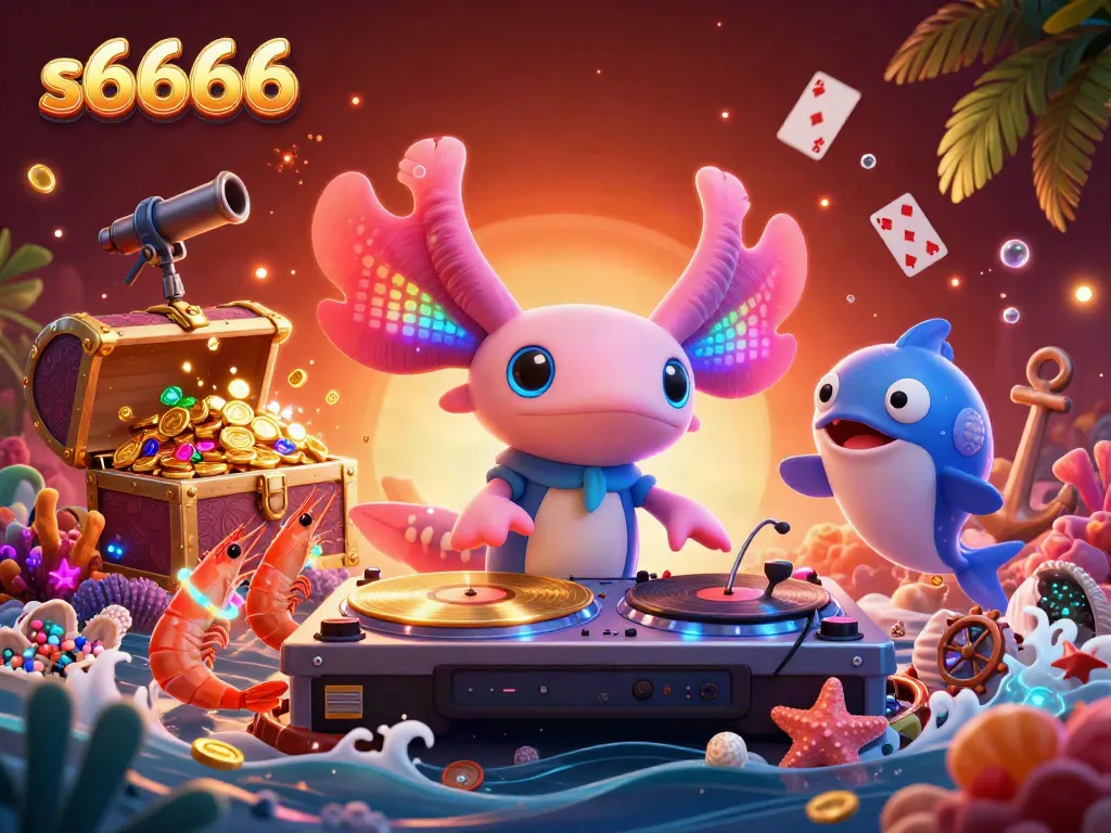 Engage in the thrilling underwater world of s6666 with vivid characters and dynamic gaming elements.