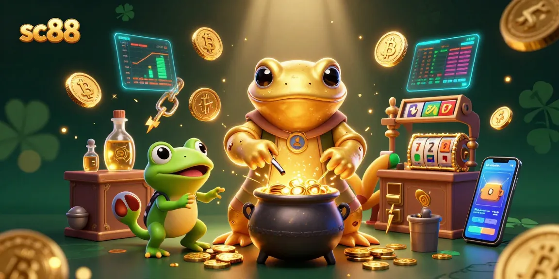 Engage with sc88's vibrant casino scene showcasing enchanting characters and thrilling gaming elements.