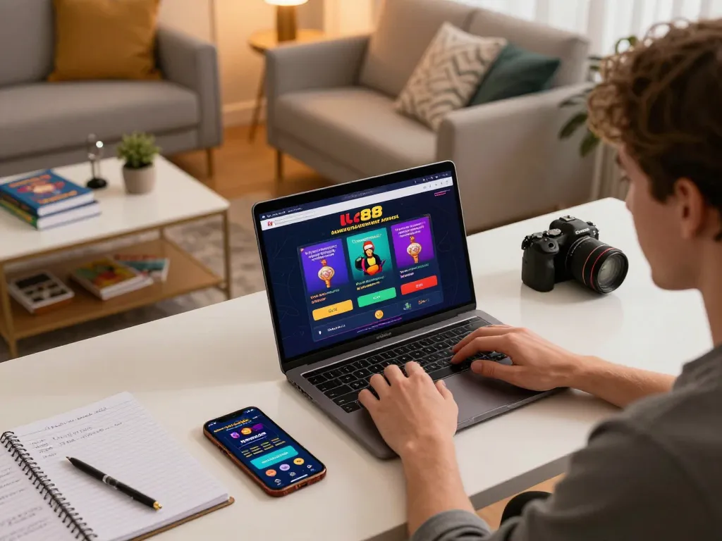 Login to lc88 đăng nhập for online gaming strategies at a stylish home setup