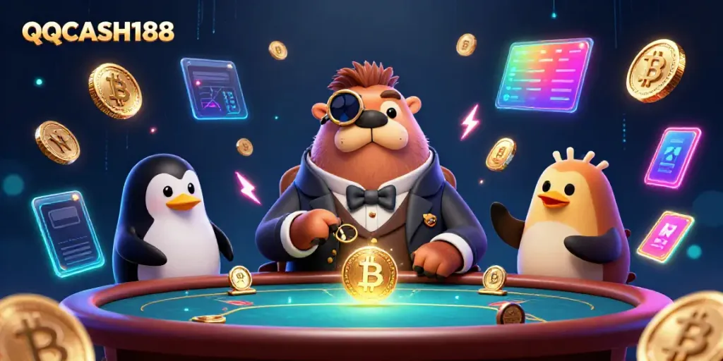 Participate in poker with QQCASH188 at an intriguing underwater setting!