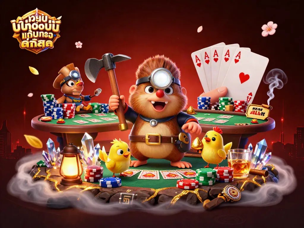 สนุกไปกับเกมใน เว็บพนันออนไลน์ เว็บตรง ดีที่สุด กับเจ้าของถ้ำที่ขุดทองคำ