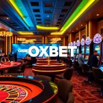 Players enjoying the exciting atmosphere of casino games at https://oxbet.br.com/ including poker and roulette.