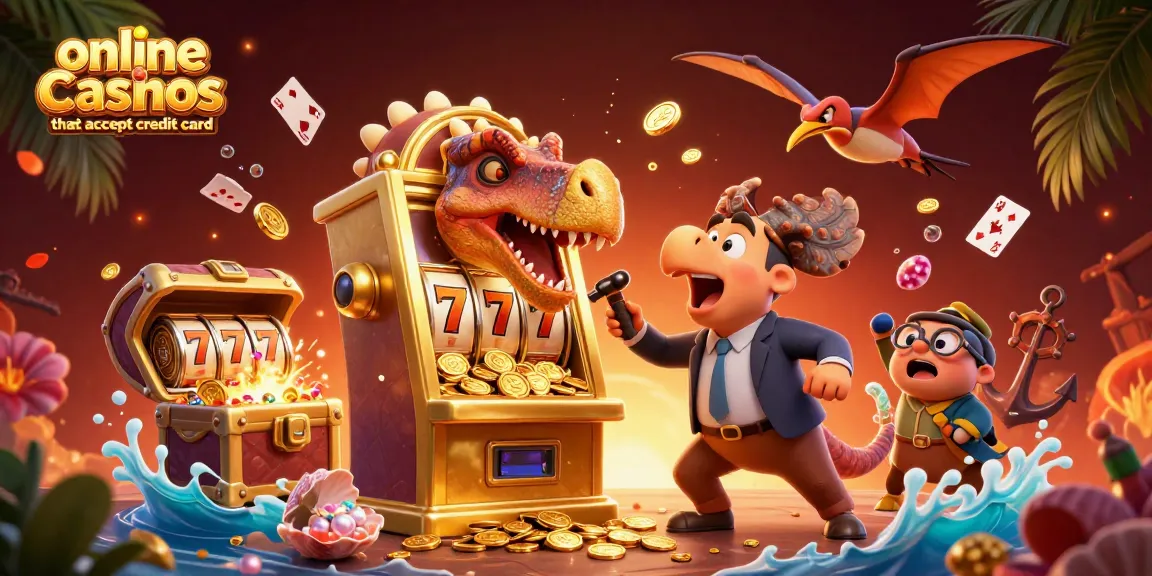 Experience online casinos that accept credit card with exciting jackpots and vibrant gaming elements.